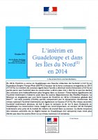 L'intérim en Guadeloupe et dans les Îles du Nord en 2014