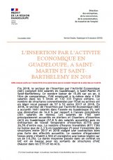 L'insertion par l'activité économique en Guadeloupe, à Saint-Martin et Saint-Barthélemy en 2018