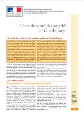 L'état de santé des salariés en Guadeloupe